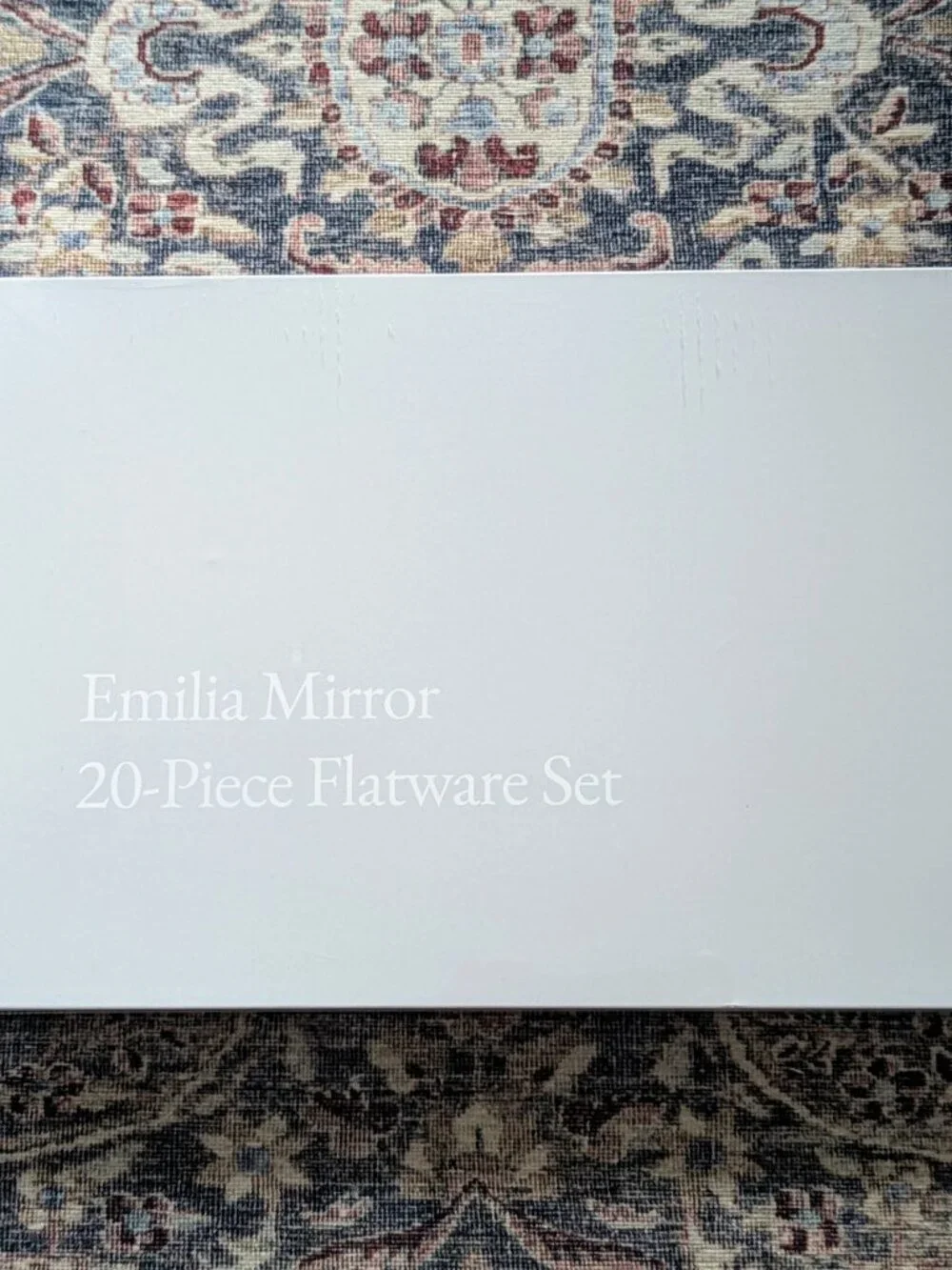 Italic Emilia Mirror 20-Piece Flatware Set - Gold